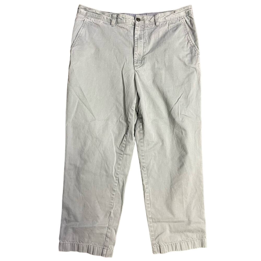 L.L. Bean Men's natural fit tan khaki pants 36x29